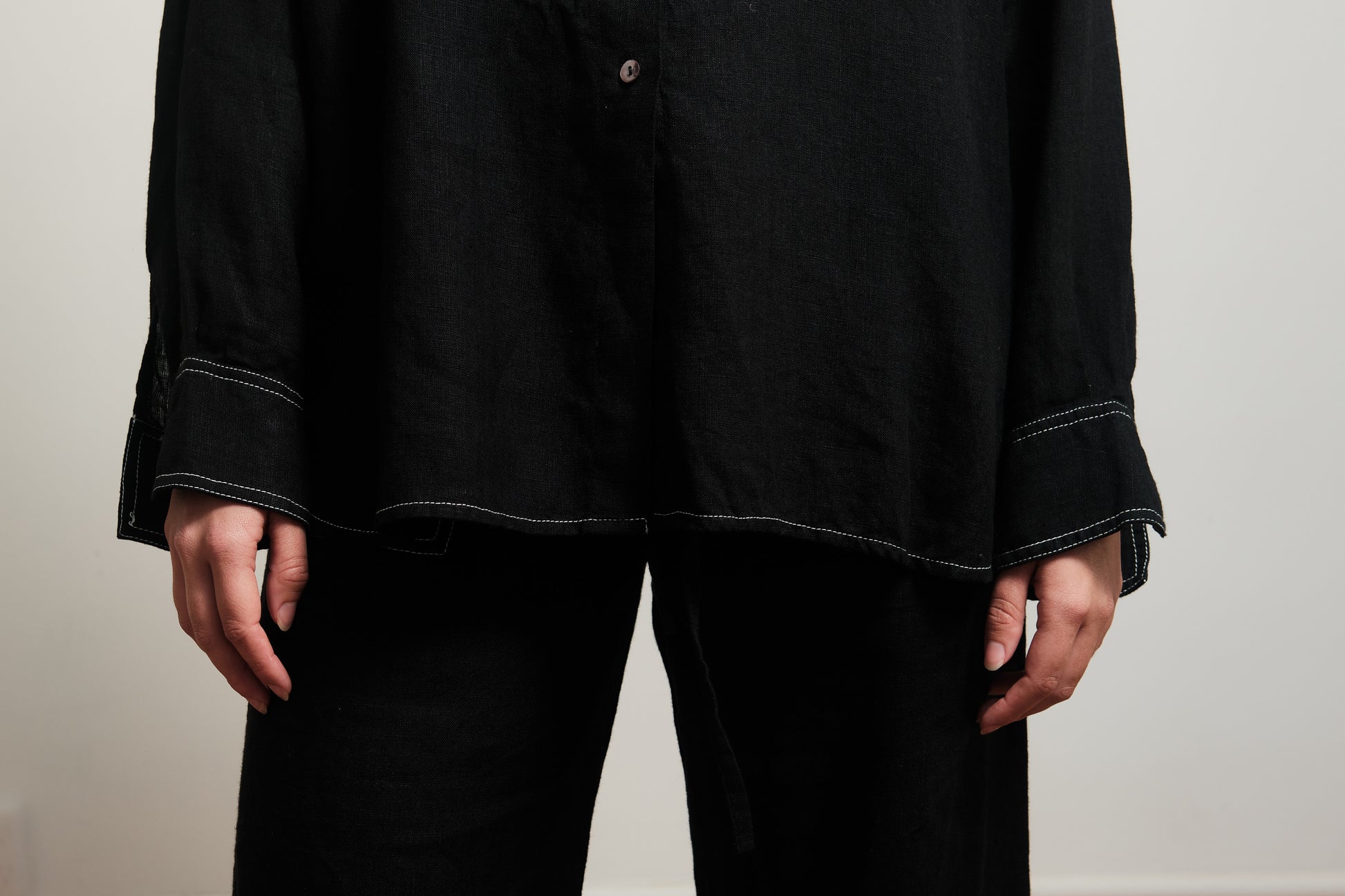 shirt -linen-cotton-women- made in nz 